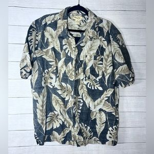 Vintage Panama Jack Button Down Hawaiian Shirt Large 💗